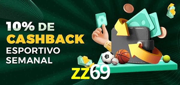 10% de bônus de cashback na zz69